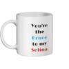 You’re the Bruce to my Selina Mug Left-side